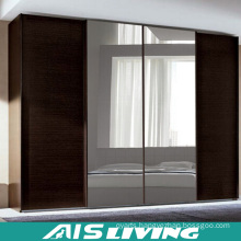 Easy Assemble Wardrobe Closet with Drawer From China Manufacture (AIS-W041)